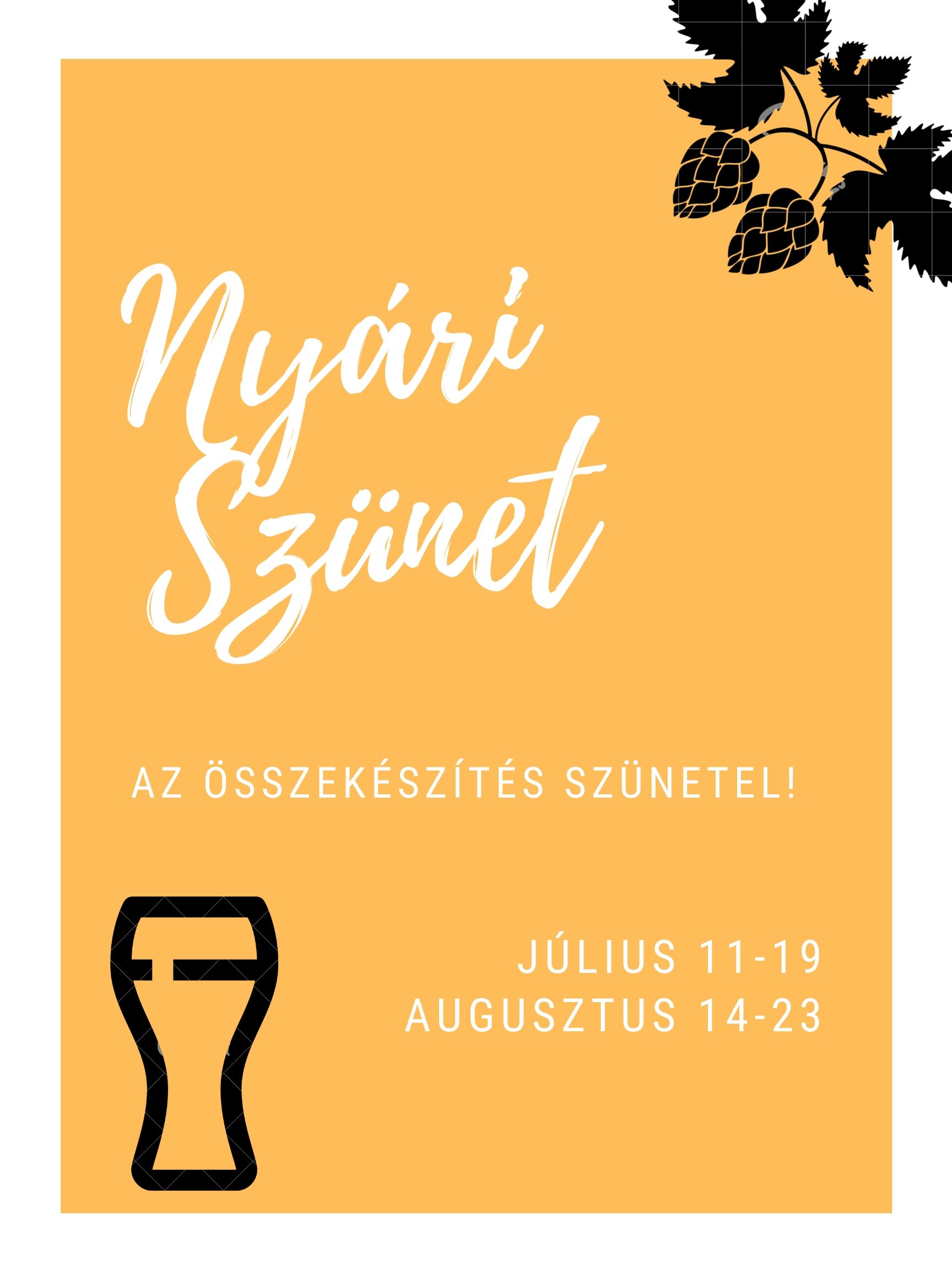 Nyári zárvatartás