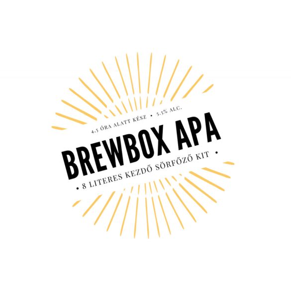 APA utántöltő receptcsomag (8L) Brewbox kithez