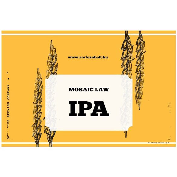 Mosaic Law IPA receptcsomag